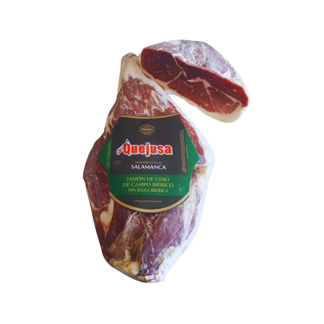 Centro de jamón de cebo de campo