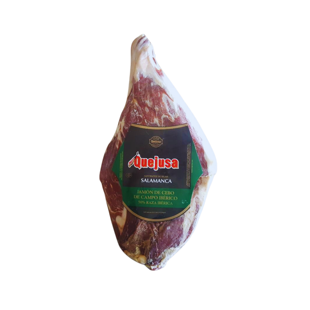 Centro de jamón de cebo de campo