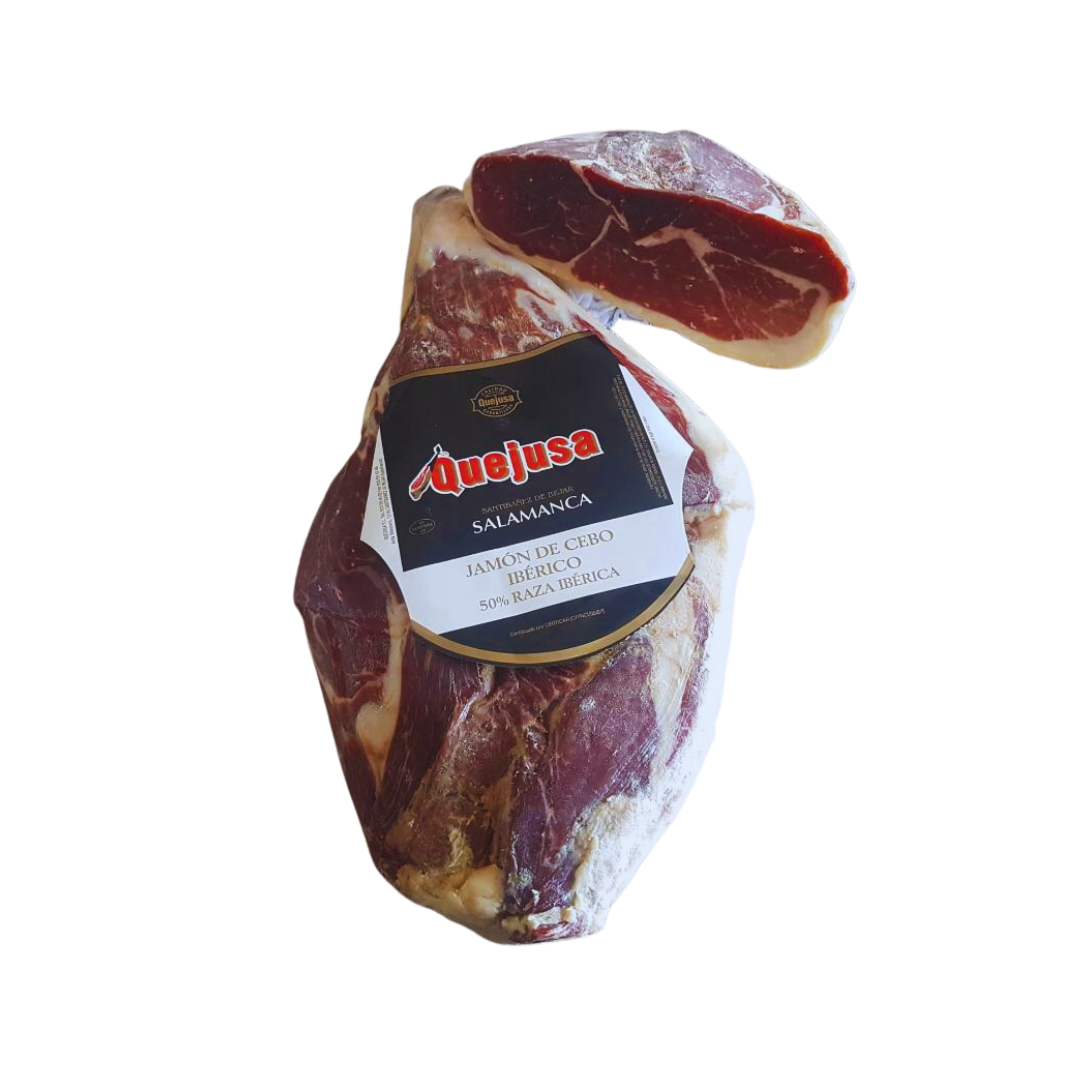 Centro de jamón ibérico cebo